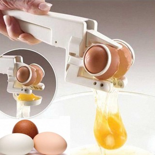 MOMMA เครื่อง ตอกไข่ แยก ไข่แดง ไข่ขาว (EZ Perfectly Handheld Egg Cracker Yolk &amp; Albumen Separator)