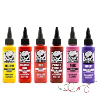 SKULL COLOR สีอะคริลิค ผสมสำเร็จ 60 ml