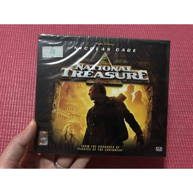 VCD แผ่นซีลหายาก National TREASURE นำโดย Nicolas Cage