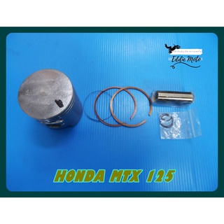 HONDA MTX 125 PISTON with RING SET size 0.25  // ชุดลูกสูบ พร้อม แหวนลูกสูบ ขนาด 0.25 สินค้าคุณภาพดี