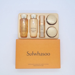 ป้ายไทย Sulwhasoo Concentrated Ginseng Anti Aging Kit 5 Items