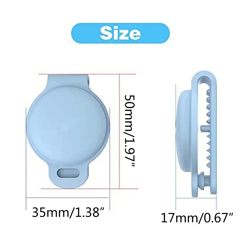Joy Airtag ปลอกคอซิลิโคน สําหรับสุนัข แมว