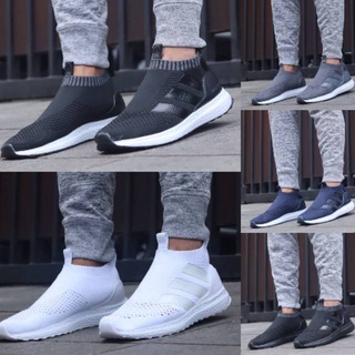 ✈【TokTik Hot Style】 ♞Adidas Ultra Boost Ace 16 Men Slip On Black White Navy Grey Full Black✬