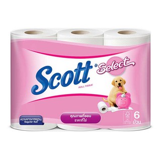 Scott Select สก็อตต์ ซีเลคท์ ความยาวมาตรฐาน (6ม้วน)