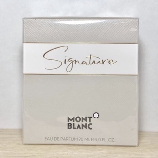 Montblanc Signature EDP 90ml กล่องซีล #montblanc