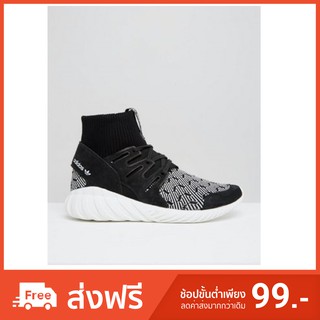 ของแท้💯%  โล๊ะสต๊อค ขายขาดทุน adidas Originals Tubular Doom Trainers In Black S80096 ไซส์ 39.5