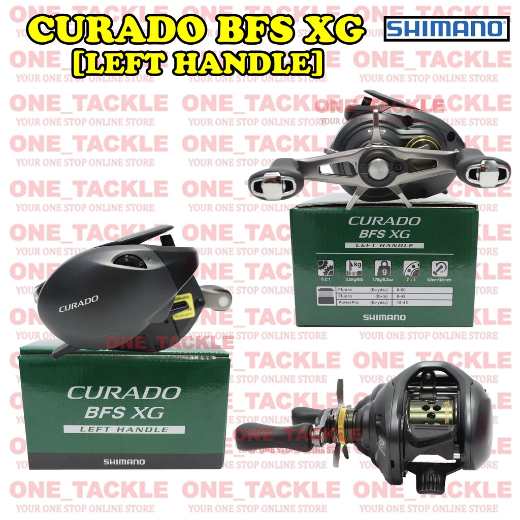 SHIMANO CURADO BFS XG [LEFT HANDLE] BAITCASTING RELL