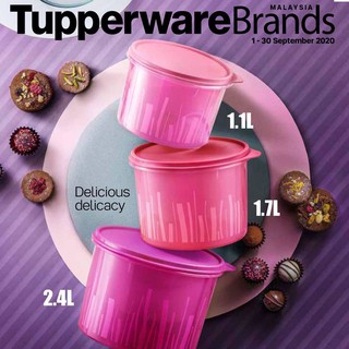 TUPPERWARE ขนมทัปเปอร์แวร์ N Stack 1.1 ลิตร 1.7 ลิตร 2.4 ลิตร