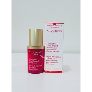 อายเซรั่ม ยกกระชับ ลดถุงน้ำใต้ตา Clarins Super Res / Total Eye 15 ml