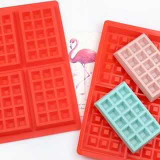 Waffle Silicone ซิลิโคน วาฟเฟิล📍-บล็อคซิลิโคน รูปทรง วาฟเฟิล มี 4 ช่อง