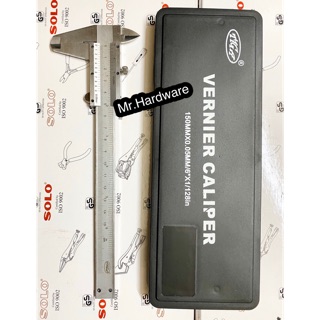 เวอร์เนีย เวอเนีย ขนาด6” Vernier Caliper พร้อมกล่องเก็บ