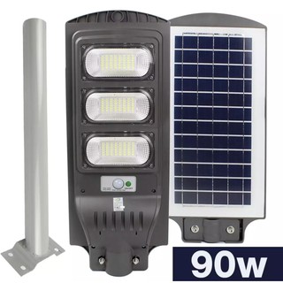 115-116โคมไฟถนนโซล่าเซลล์ สปอร์ตไลท์ 60W JMF Solar Street Light รุ่น TCS-JD-60W-LED-07G-Song