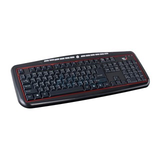 USB Multi Keyboard MD-TECH (KB-318) Black/Red