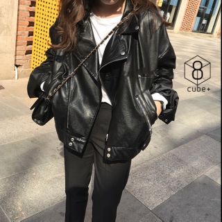 Leather jacket