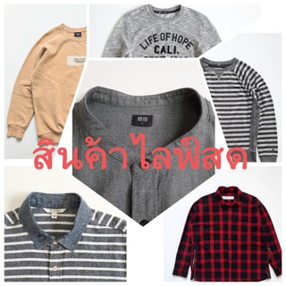 Sweater คอกรม  งานแบรนด์มือ 2 สภาพดี