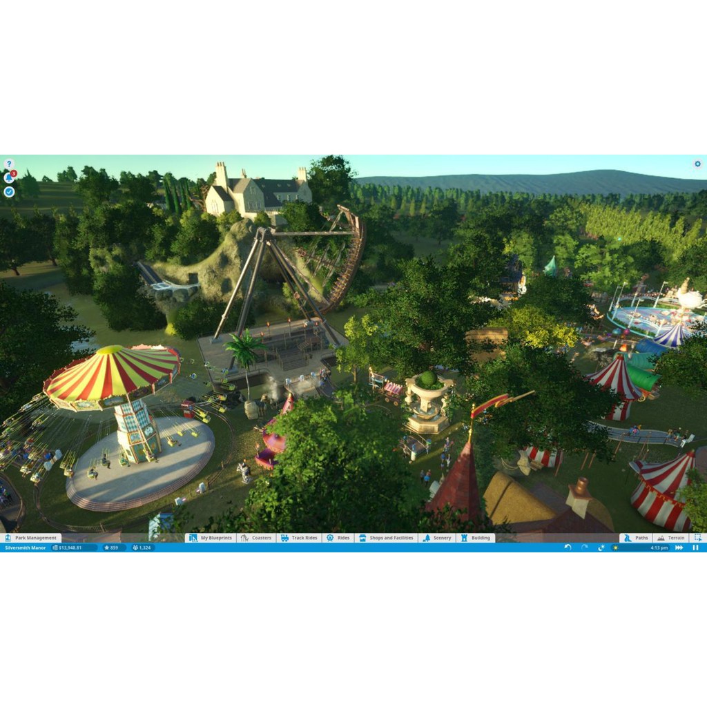 PC GAME เกมส์คอม แผ่น DVD USB Flashdrive | Planet Coaster เกมสร้างสวนสนุก + อัพเดทใหม่ล่าสุด  เกมส์ 