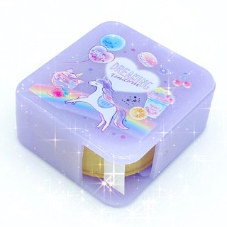 เทป/สก็อตเทป พร้อมที่ใส่ ลายยูนิคอร์น Unicorn adhesive/ sticky tape Stationery Student School Office Supply