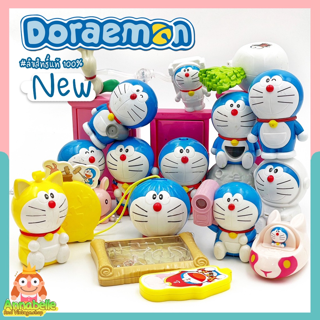 (พร้อมส่ง) โมเดลโดเรม่อน ของเล่นแมค (Doraemon) Toys | นำเข้า 🇯🇵 ลิขสิทธิ์แท้ 💯 Set1