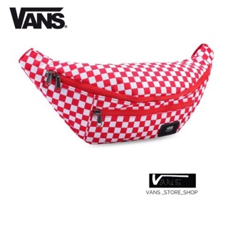 กระเป๋าคาดอกVANS WARD CROSSBODY PACK RED CHECK สินค้ามีประกันแท้