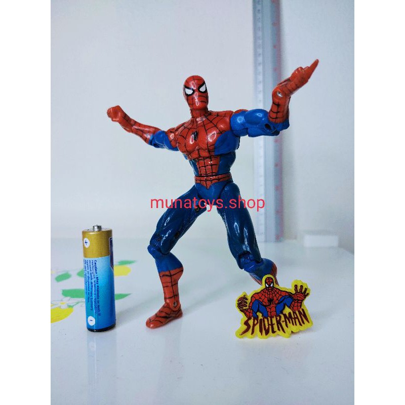 ToyBiz​ โมเดล​ ฟิกเกอร์​ Spiderman Animated Serie ของแท้