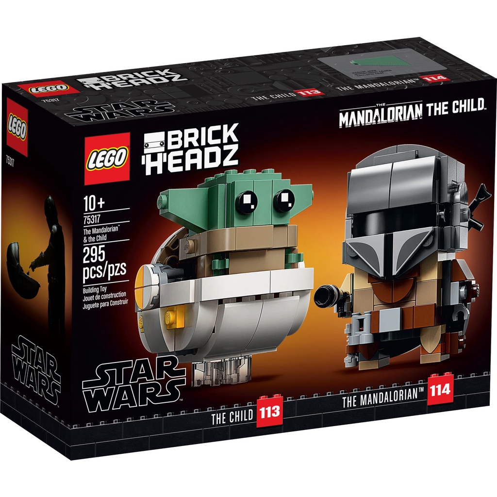 LEGO Brickheadz 75317 The Mandalorian & the Child