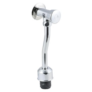 ฟลัชวาล์วโถชายท่อโค้ง CT472SS(HM) URINAL FLUSH VALVE COTTO CT472SS(HM) CHROME