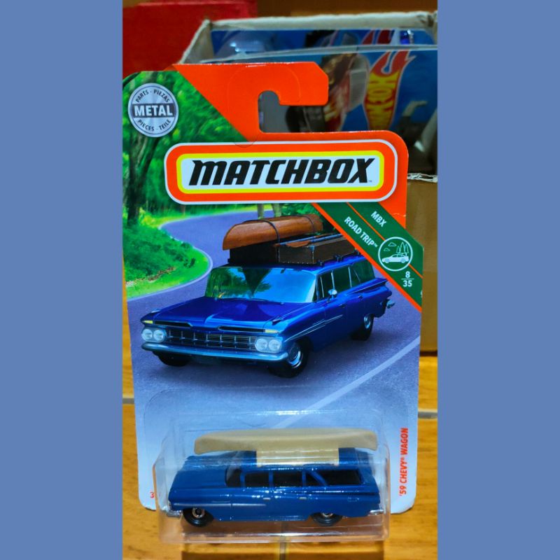 ขายรถเหล็ก Matchbox '59 chevy wagon