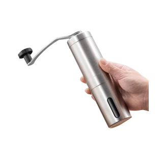 SHT เครื่องบดกาแฟมือสแตนเลส อุปกรณ์บดแตนเลส สำหรับเมล็ดบดกาแฟส Stainless steel hand coffee grinder SimplerC1089