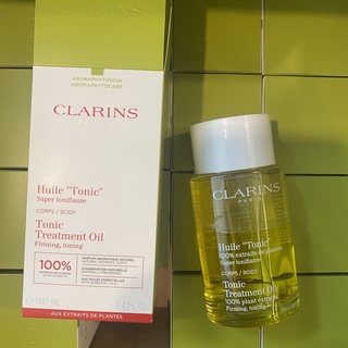 CLARINS น้ำมันกระชับผิว Tonic Body Treatment Oil 100 ml