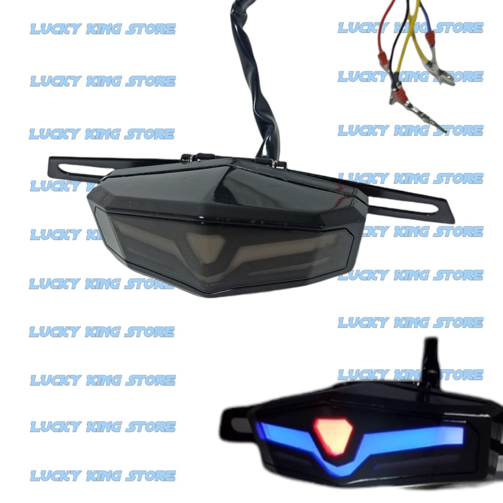 Klx 150 ไฟท้าย LED LASER HRV