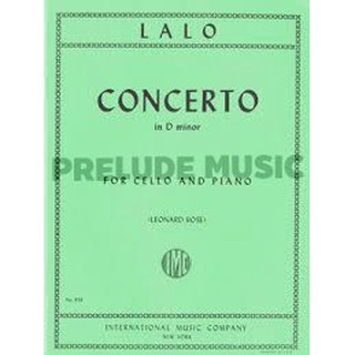 (Cello) Lalo, É: Cello Concerto D minor (IMC3741)