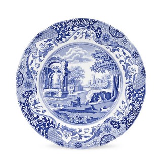 Spode Blue Italian Dinner Plate จาน 10.5"