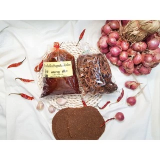 พริกน้ำเงี้ยวป้าสุข ขนาด 500 g. ฟรีดอกงิ้ว เจ้าดังเชียงราย ทำทานได้ 1 หม้อใหญ่ น้ำพริกผัดแห้งสำเร็จพร้อมปรุงน้ำเงี้ยว