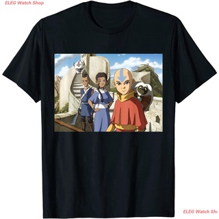 เสื้อยืดกีฬา The Avatar Aang And Friends T-Shirt Sports T-shirt