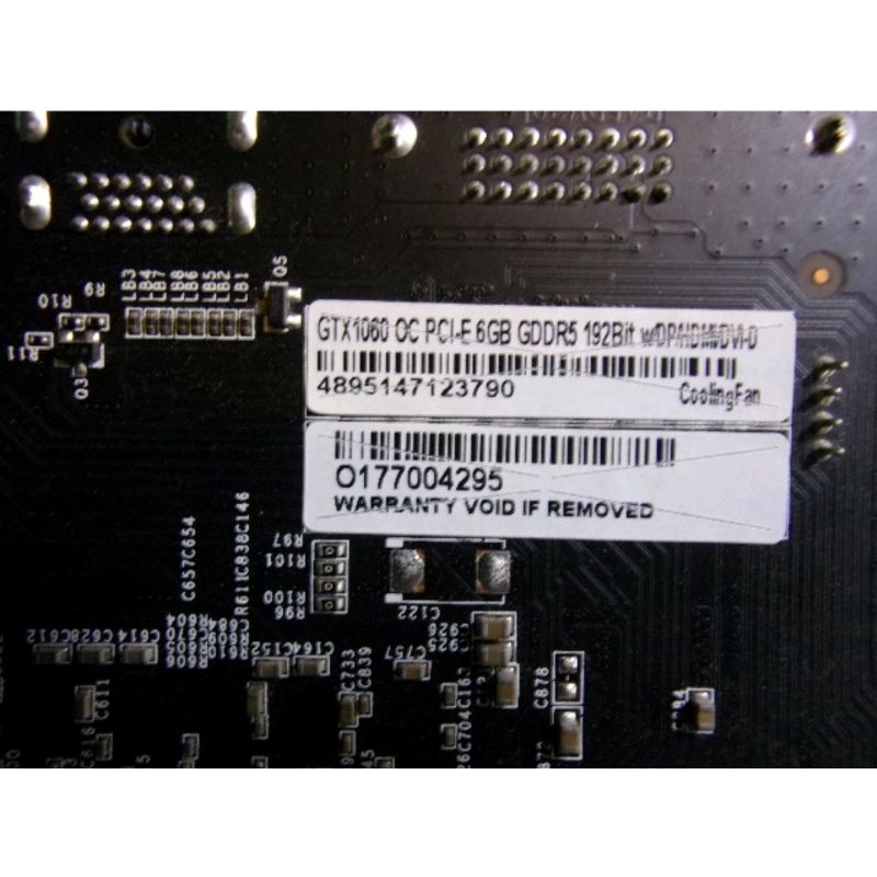 gtx1060 6gb. ใช้งานปกติ