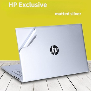 สติกเกอร์ใส ผิวด้าน สีเงินด้าน 14 นิ้ว 15.6 นิ้ว 13 นิ้ว สําหรับแล็ปท็อป HP Pavilion Victus 11-E010AU 14-AQ 14-AM 14CM 14-BS 14-bw 15-BS 14-BP 14-N 14-BA 15-BA 14-BF 14-AB