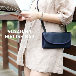 Voyaging Girlish Bag กระเป๋าสะพาย เล็ก Monopoly