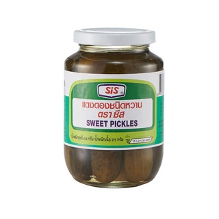 ตราซีส แตงกวาดองชนิดหวาน 454 กรัม Sis branded sweet pickled cucumber 454 grams