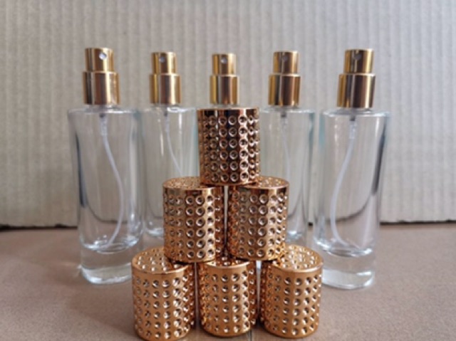 ขวดน้ำหอม valentino ใส 30 ml. ทรงกระบอก