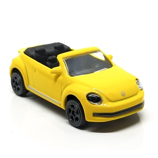 Majorette Volkswagen Beetle Cabriolet - Yellow Color /Wheels 5SVB /scale 1/60 (3 inches) no Package