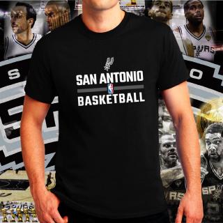 san antonio spurs nba เสื้อยืดบาสเก็ตบอลสําหรับผู้ชาย 04S-5XL