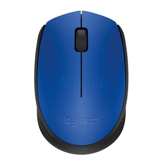 Wireless Optical Mouse LOGITECH (M-171B) Blue/Black