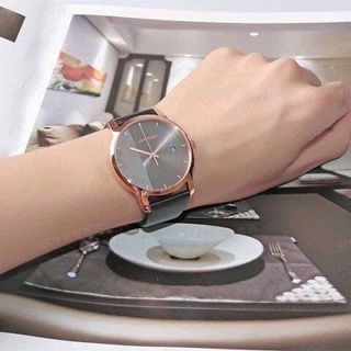 ⌚️⌚️🌈NEW calvinklein  Ck watch. สายหนัง  ขนาด 43 มม ป้ายคิง
