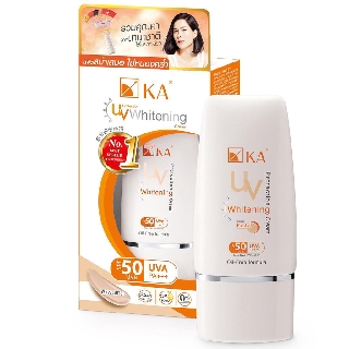 KA K A K.A. UV Whitening Cream SPF 50 PA+++ เคเอ เค เอ ครีมกันแดด ขนาด 30 กรัม สีขาว 07895 / สีเนื้อ 11640