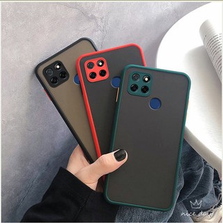 [ส่งจากประเทศไทย] ขอบสีผิวด้าน Case Realme C25 เคสกันกระแทก ขอบนิ่มหลังแข็ง เคสมือถือ สามารถป้องกันกล้อง