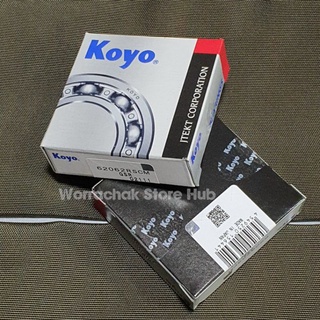 ลูกปืน เม็ดกลม 6206 2RS ball bearing Koyo แท้ Japan 1ตลับ