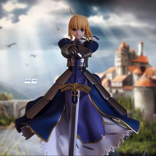 Fate stay night - [Unlimited Blade Works] ฟิกเกอร์ PVC Saber 26 ซม. 1/7 สําหรับเก็บสะสม