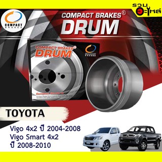 จานดรัมเบรก Compact ใช้กับ Toyota Vigo 4x2 , Vigo Smart 4x2 ปี 2004-BD7041