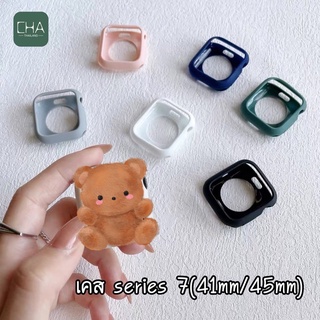 case Appl.e Watch 7 เคสด้าน สำหรับ iwatch 7 case series 7 ขนาด 41mm 45mm พร้อมส่ง เคสสําหรับแอปเปิ้ลวอช