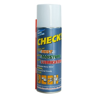 Car care solution MULTI-PURPOSE LUBICANT BLUE POWER CHECK 220ML Car accessories Hardware hand tools น้ำยาดูแลรถยนต์ สเปร